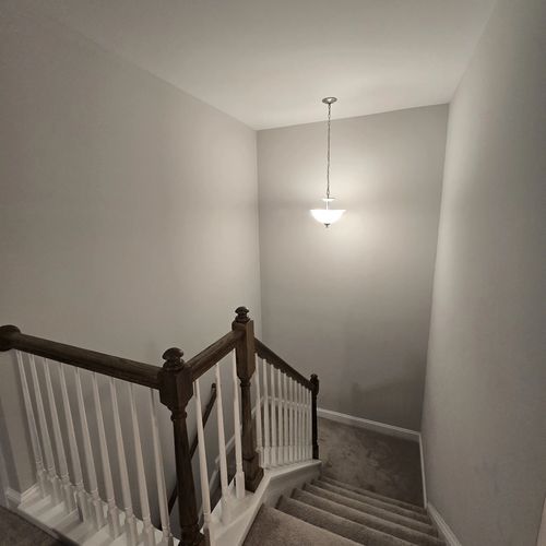 Staircase to the second floor
